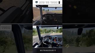 american truck simulator and truck simulator big Rigs  mobile vs pc gameplay comparison