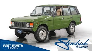 1983 Land Rover Range Rover  7612-DFW for sale | Charlotte, Atlanta, Dallas, Tampa, Phoenix, Na...