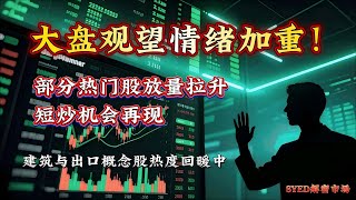 马股 | 资金轮动快速，短炒题材股机会再度浮现？ #马股 #马股投资 #股票 #股票分析 #股市 #投资 #科技股 #短线交易 #klci #syed解密市场
