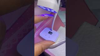 TEMU flash cure nail lamp review!! 10 outta 10 🙌🏽💯LOVE it. Comes with battery indicator😍