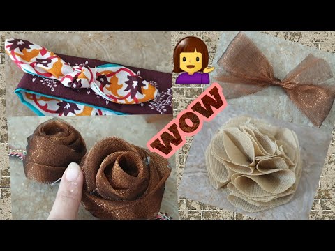 4 DIY headbands ideas | babies stuff | must try