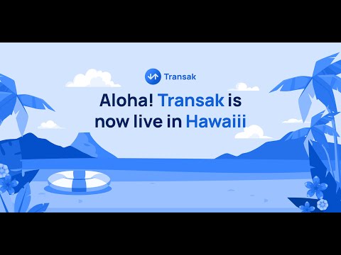 Transak Expands to Hawaii – Bringing Seamless Crypto Access to the Aloha State! 🌺🚀