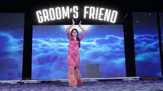 Groom's Friend | Beautiful Dance | Sangeet Night 💃✨ || 👇👇 Parody link    #weddingdance #sangeetevent