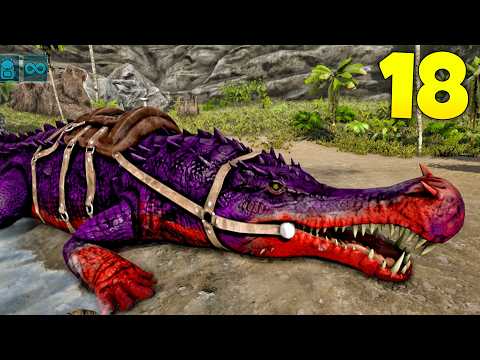 Taming Sarco For Under water Adventure 🔥 Ark Ultimate survival edition | Episode 18 | Ark Mobile