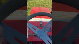 Przyczepka do traktorka kosiarki lawn mower tractor  #kosiarka #lawnmower #oporowocałodobowo