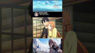 I will fall in Love with you again 🥰❤️ [  sowrd art online ]#shortsfeed #animeedit