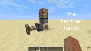 Cursed Minecraft Farther Lands #shorts