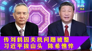 习近平拔山头，陈希憔悴；川普关税能逼出什么，中国靠弯道超车取得优势？未必！?传刘鹤因关税问题被整：习近平调查刘天然|华尔街焦点