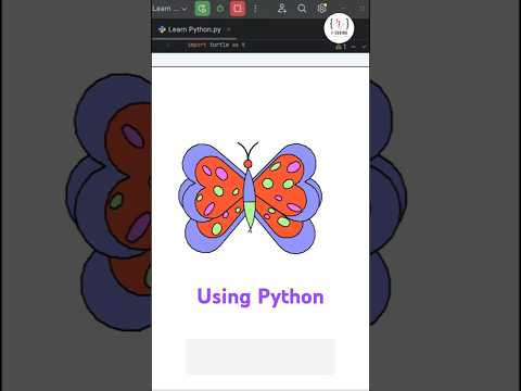 Python Turtle Draw Butterfly Amazing Graphics Python Turtle beautiful graphics 08 | Python Next:2025
