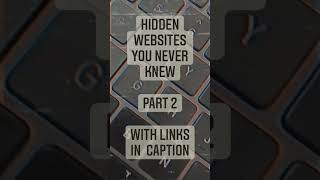 Hidden Website you didn't know about | Part 2 | Techzen