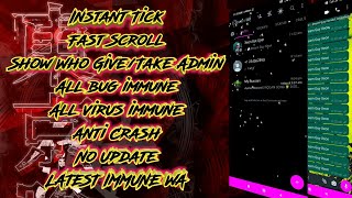 😡 Latest Ultra Immune Whatsapp | Xeon Wa V4 | Clone/Secondary | Anti Crash/Audio to voice/Add Multi