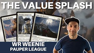 THE SPLASH IS FREE! Pauper White Weenie can slot in red cards now? Pyroblast is looking good here!