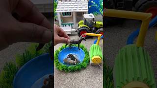 Mini tractor video mini motor water pump science project #waterpump #191