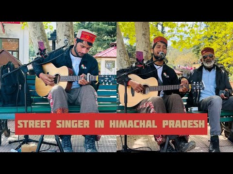 Keshariya Street Singing in Park | Busking in Dalhousie, HP | Sachin Faujdar | Street Artist in 🇮🇳