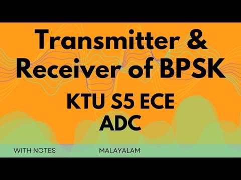 Transmitter and Receiver of BPSK