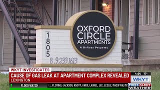 WKYT Investigates: Cause of deadly gas leak at Lexington apartment complex