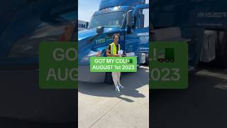 How I Got My CDL #Cdl #truckdriver #trucking #shorts