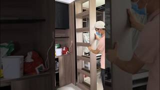 Pull-Out Cabinet Build Step by Step#woodworking #diy #tools #usa #usashorts