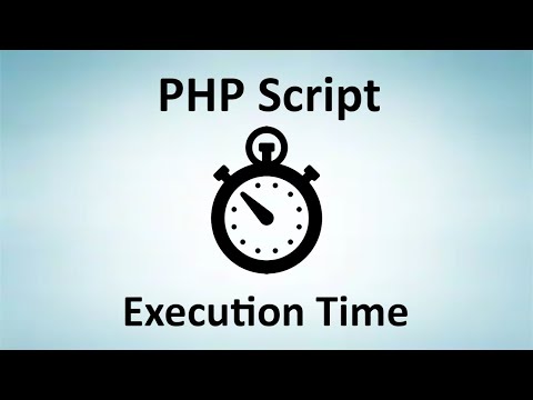 PHP Execution Time