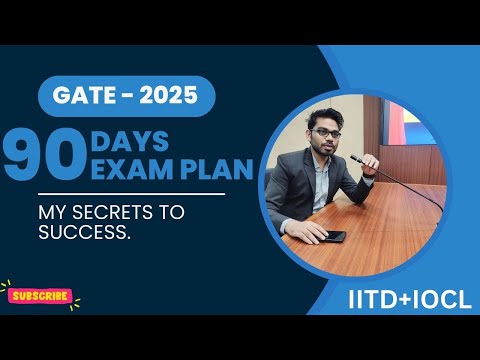 GATE 90 Days Strategy | GATE-2025 #gate #gate2025 #psu #iit #nit #dream #youtubevedio #trendingvedio