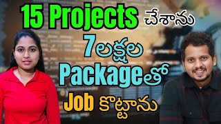 I have done 15 Projects with a Package of 7 Lakhs | Best Data Science Institute in Hyderabad | So...