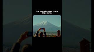 pov: you make travel videos like a movie #cinematic #travel #editing