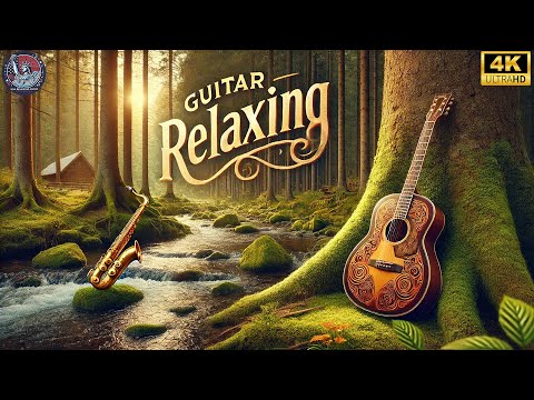 GREAT RELAXING MIND MUSIC | Gentle Guitar & USA Scenes 4K Helps Reduce Stress Extremely Effectively