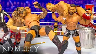 Randy Orton vs Daniel Bryan vs Austin Theory vs Kenny Omega - Action Figure Match