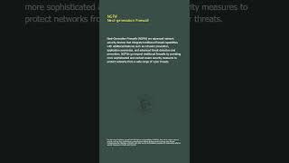NGFW - Next-generation Firewall - Security+