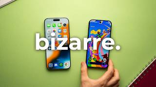 iOS 26 Vs. Android 16 is wild.