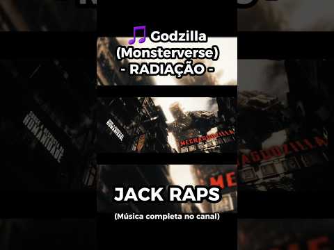 [Parte do Mechagodzilla] 🎵 Godzilla (Monsterverse) - RADIAÇÃO #shorts #godzilla #monsterverse