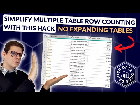 Simplify Multiple Table Row Count in Power BI With This Hack - No Expanding Tables