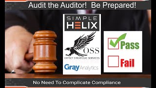 Audit the Auditor Clarifying what is a cloud offering and what is not.