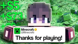 I Tried Making Money by Playing Minecraft
