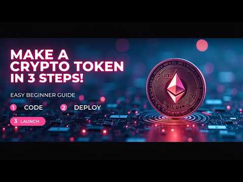 MAKE YOUR OWN CRYTPO TOKEN IN 3 STEPS !!!!!!! 2025