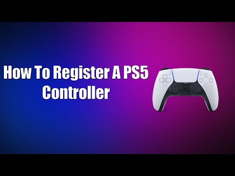 How To Register A PS5 Controller