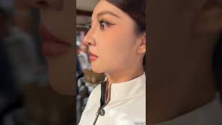 人形机器人上街购物 惊呆了路人！😧#Al莎莎 #机器人莎莎 #路人视角
