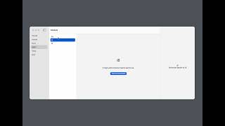 Inspector panel in SwiftUI run MacOS