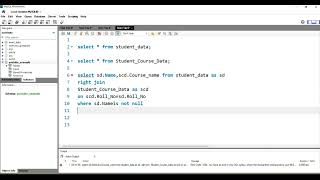 SQL Right Join | What is Right Join in SQL | How to use Right Join In SQL With Examples | #rightjoin