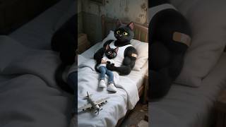 🩸🚗 The Price of Love: A Father's Sacrifice for a Smile 😭#aicat #cat #aistory #shorts #cute
