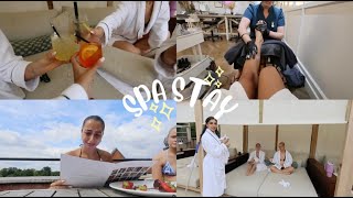 I SUPRISED MY BEST FRIENDS WITH A HOT TUB SUITE | a gorgeous retreat to the spa | MIA KHAN