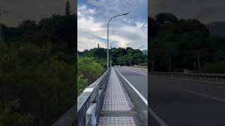 台北河堤 #今天陰天 #台灣台北 #氣溫30度 #傍晚散步