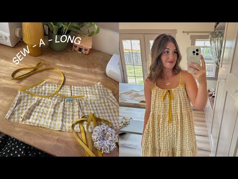 How To Hack the Skyline Dress Pattern | Front Tie Dress Tutorial