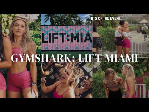 GYMSHARK LIFT MIAMI 2024