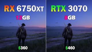 RX 6750 XT vs RTX 3070 - Tested in 9 Games at 1440p