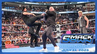 WWE SmackDown Highlights July 11, 2025: Knights' battles, titles, and new rivalries