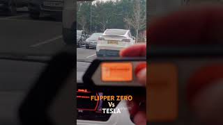 FLIPPER ZERO VS TESLA. #tesla #flipper #flipperzero #hack #hacker #hacking #hacks