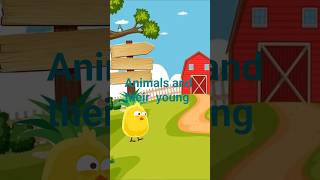 animals and offspring #youtubeshort#scienceforkids#viralreel #earlyliteracy #facts#funwithknowledge
