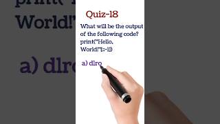 Quiz -18 #aiquiz #pythonquiz #pythonprogramming #python #artificialintelligence #aiquestions #ai