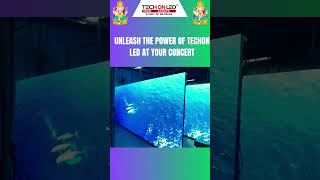 Techon LED Concert Screen Visual Spectacular #trending  #techon #outdoorled  #indoorled #advertising